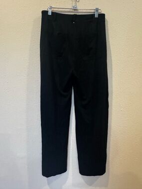 Black Pull-On Trousers